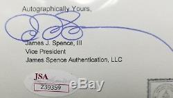 Queen Victoria Hand Signed Letter Framed Display JSA COA