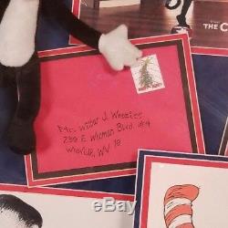 RARE Dr. Seuss Hand Signed Display With Props From The Grinch Movie PAAS COA