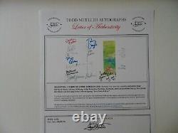 RARE Entertainment Legends Birthday Card Hand Signed By 9 COA