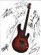Rare! Guitar Legends Hand Signed Mounted 11x14 Color Photo Jg Autographs Coa