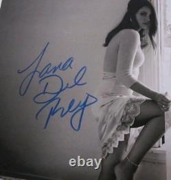 RARE Lana Del Ray Singer Autographed Hand Signed Black & White 8x10 Photo w COA