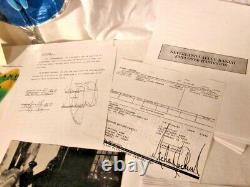 RARE NEVERLAND lot! 25 original items + Michael Jackson hand-signed autograph