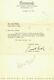 Rare! Newsweek Ernest K. Lindley Hand Signed Tls Dated 1952 Jg Autographs Coa