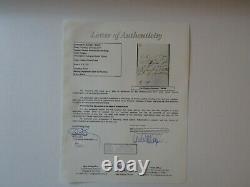 RARE Queen Victoria Hand Written Document Signed JSA Full LOA