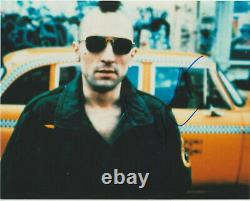 ROBERT DE NIRO Hand Signed 8 x 10 TAXI DRIVER Photo AUTOGRAPH with COA RARE AUTO