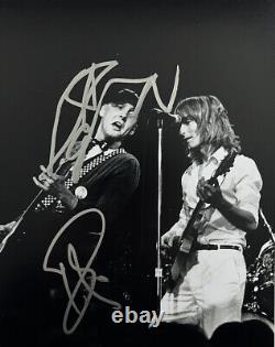 ROBIN ZANDER & RICK NIELSEN HAND SIGNED 8x10 PHOTO CHEAP TRICK AUTOGRAPH COA