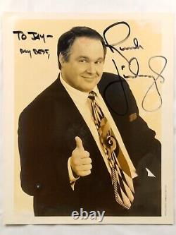 RUSH LIMBAUGH Hand Signed with Sharpie Autographed 8 X 10 PHOTO Gorgeous Signature