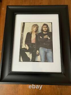 Randy Rhoads Hand Signed Autographed Framed 8x10 Picture COA Ozzy Guitarist RARE