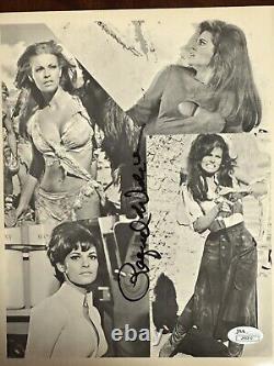 Raquel Welch Sexy 8X10 Photo Hand Signed In Person Autographed Rare JSA COA