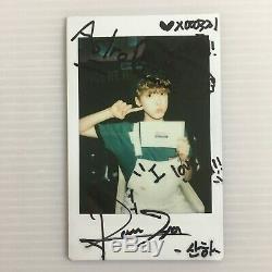 Rare Astro Mwave Official Sanha Hand Signed Autograph Real Polaroid Eunwoo