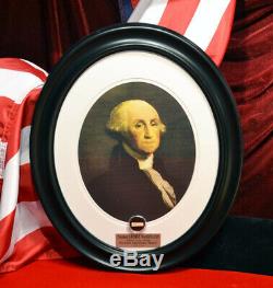 Rare GEORGE WASHINGTON Signed Autograph in his hand THENCE Frame, UACC, COA