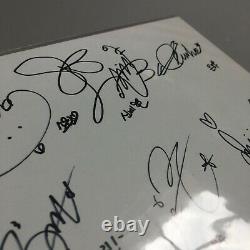 Rare Gfriend All Member Hand Signed Autograph Inkigayo Broadcast Card Eunha