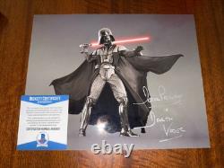 Rare Hand Signed Dave Prowse Darth Vader Autographed Star Wars Beckett COA David
