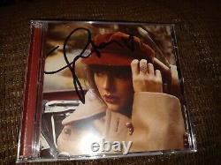 Rare IN-HAND Sealed SIGNED WITH HEART Red (Taylor's Version) CD Taylor Swift