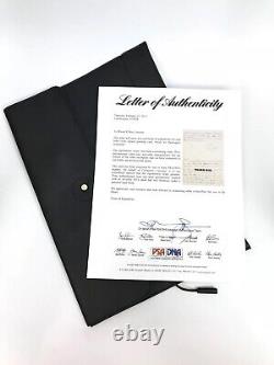 Rare JOHN GOTTI Hand Written signed letter PSA/DNA Authentication New York Times