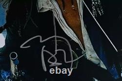 Rare Johnny Depp Hand-Signed Poster Beckett COA with Amber Heard Signed pic