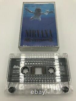 Rare Kurt Cobain Original Hand Signed Autographed Album Cassette Nevermind COA