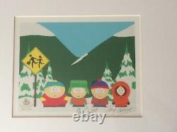 Rare South Park Limited Edition Lithograph Hand Signed Autographs Comedy Central