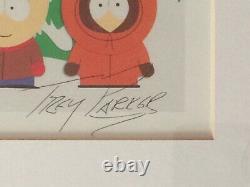 Rare South Park Limited Edition Lithograph Hand Signed Autographs Comedy Central