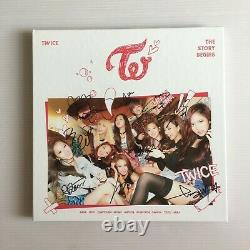 Rare Twice'the Story Begins' All Member Hand Signed Autographed Album + Pc