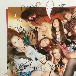 Rare Twice'the Story Begins' All Member Hand Signed Autographed Album + Pc