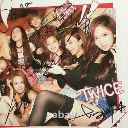 Rare Twice'the Story Begins' All Member Hand Signed Autographed Album + Pc