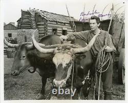 Raymond Massey Hand Signed Photograph