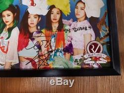 Red Velvet 2014 HAPPINESS Broadcasting Teaser Autographed Hand Signed irene