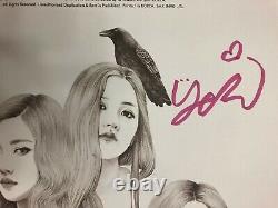 Red Velvet autographed Ice Cream Cake Promotional Poster hand-signed