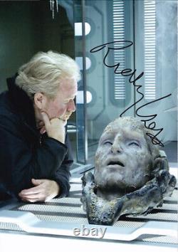 Ridley Scott Prometheus Hand Signed Autograph Photograph 8x12 COA