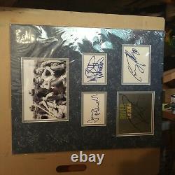 River Phoenix + 3 cast hand signed autograph display UACC RD Stephen King