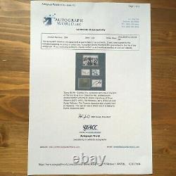 River Phoenix + 3 cast hand signed autograph display UACC RD Stephen King