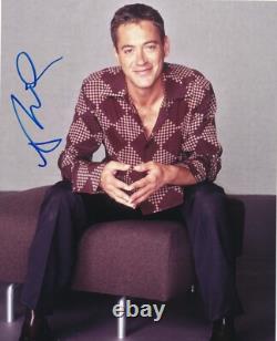 Robert Downey Jr. Vintage Reproduction Head Shot Hand Signed Photograph