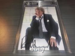 Rod Stewart hand signed autograph Photo Beckett Authentication COA