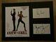 Roger Moore / Grace Jones Hand Signed 16x12 Mounted Display James Bond