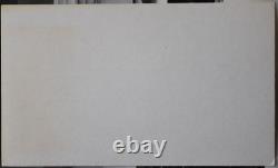 Rosina Lawrence Hand Signed Card