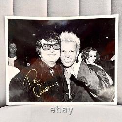 Roy Orbison Vintage 1990's Hand Signed 8x10 Photo Autograph Rock & Roll Singer