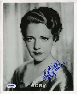 Ruby Keeler Psa Dna Coa Hand Signed 8x10 Photo Autograph Authenticated