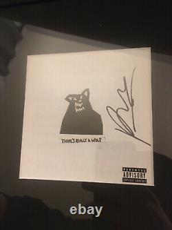 Russ Rapper Hand Signed Autographed Cd Theres Really A Wolf WithPROOF Framed