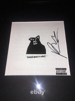 Russ Rapper Hand Signed Autographed Cd Theres Really A Wolf WithPROOF Framed