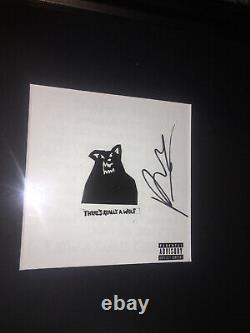 Russ Rapper Hand Signed Autographed Cd Theres Really A Wolf WithPROOF Framed