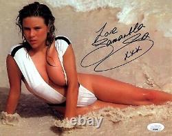 SAMANTHA FOX Autographed Hand SIGNED 8x10 PHOTO JSA CERTIFIED AUTHENTIC VV54467