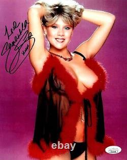 SAMANTHA FOX Autographed Hand SIGNED 8x10 PHOTO JSA CERTIFIED AUTHENTIC VV54468