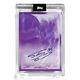 Shaquille O'neal Signed Chuck Styles Art Topps X 2022 Card #1 Shaq On Card Auto