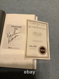 SIGNED Viola Davis Hand Signed Hardcover Autographed Finding Me COA