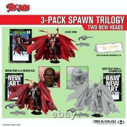 SPAWN KICKSTARTER 3 PACK TRILOGY Todd McFarlane AUTOGRAPHED. IN HAND! FREE SHIP