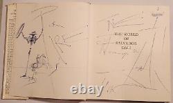 Salvador Dali Hand Drawn Art PSA DNA Autograph Signed Auto Sketch RARE Painter