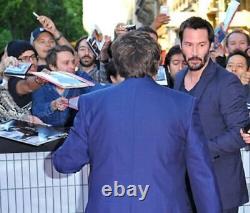 Sandra Bullock Keanu Reeves Speed Hand Signed Autograph Photo 8x12 COA