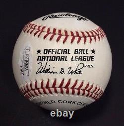 Sandy Koufax Hand Signed NL Baseball in case Brooklyn Dodgers mt Autograph JSA