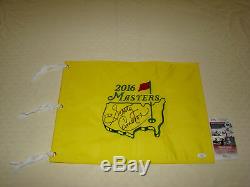 Scotty Cameron Hand Signed 2016 Masters Flag JSA #CC82601 Golf Autograph